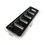 ⁦2PCS Universal Car Hood Vent Louver Scoop Cover Air Flow Intake Cooling Panel⁩ - الصورة ⁦10⁩