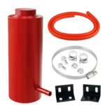 Universal Radiator Coolant Aluminum Catch Tank Overflow Reservoir 800ML Black - 圖片 8