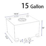 GSTP 15 Gallon Aluminum Street/Drift/Strip/Racing Fuel Cell Gas Tank+ Level Sender - 圖片 3