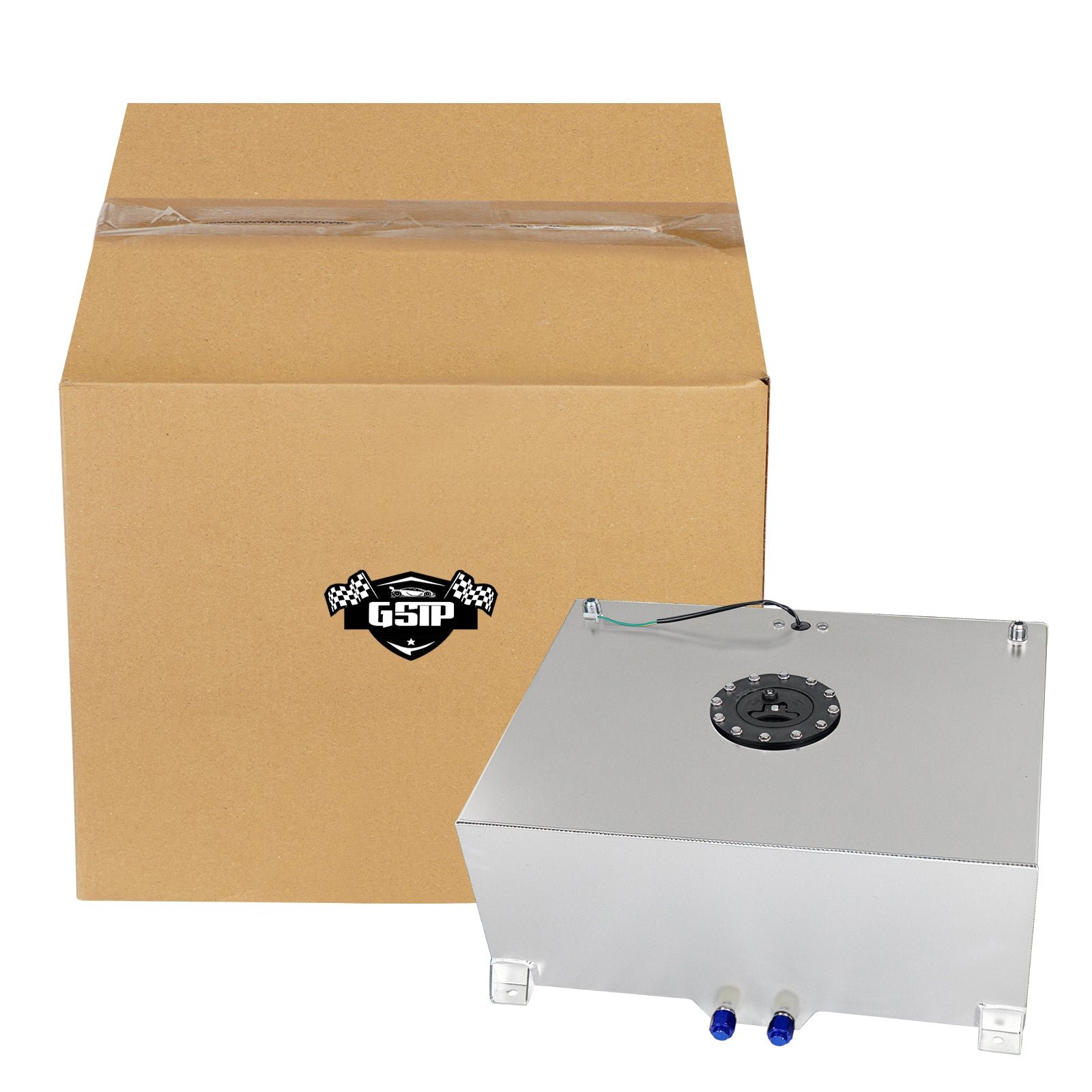 20230706113030_2 GSTP 15 Gallon Aluminum Street/Drift/Strip/Racing Fuel Cell Gas Tank+ Level Sender - 圖片 1