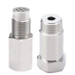 Stainless Steel Oxygen O2 Sensor CEL Eliminator Light  45°&90°& 0°   Adapter Mini Catalytic Convertor M18X1.5 Socket Plug - 圖片 19