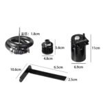 Aluminum Oil Catch Can Kit Oil Separator Reservoir Tank for Ford F150 2.7EB 3.5EB 5.0 Passenger Side 2011-2019 - Сурет 6