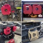 ⁦Motorcycle Portable Gas Tank 5L Jerry Can For Honda KTM BMW Street ATV Off Road⁩ - الصورة ⁦7⁩