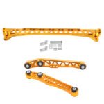 Billet Rear Lower Control Arm + Subframe Brace for Honda Civic 88-95 EG SL – Vaizdas 21