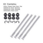GSTP Door Hinge Pins and Bushing Kit 4 Sets For 1988-2002 Chevy GMC Fullsize Truck US — изображение 3