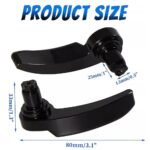 Motorcycle Saddle Bag Latch Kit for Harley-Davidson Road King 2014-2021 Black – Vaizdas 3