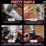 66784 Stud Mount Valve Spring Compressor for 3/8" & 7/16" Studs - Ảnh 11