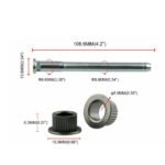 GSTP Door Hinge Pins and Bushing Kit 2 Door 4 Pin Fit for 94 - 04 Chevy GMC - Сурет 7