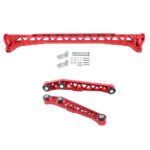 Billet Rear Lower Control Arm + Subframe Brace for Honda Civic 88-95 EG SL – Vaizdas 2