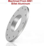 Billet Aluminum Easy Fill Fuel Cell Gas Cap With 12 Hole Cell Bung and Gasket - Billede 4