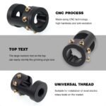 ⁦TIG Tungsten Sharpener Head Tool Tungsten Grinder for TIG Welding with 4 Cut-Off Slot Multi-Angle & Offsets TIG Welding Tool⁩ - الصورة ⁦4⁩