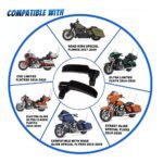 Motorcycle Saddle Bag Latch Kit for Harley-Davidson Road King 2014-2021 Black – Vaizdas 5