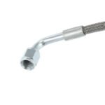 Turbo Oil Feed Line 48" Steel Braided 4AN 90 Degree Straight Hose - Ảnh 7