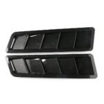 ⁦2PCS Universal Car Hood Vent Louver Scoop Cover Air Flow Intake Cooling Panel⁩ - الصورة ⁦9⁩