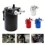 ⁦Baffled Oil Catch Can Kit Reservoir Tank with Breather Filter⁩ - الصورة ⁦18⁩