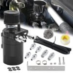 ⁦Baffled Oil Catch Can Kit Reservoir Tank with Breather Filter⁩ - الصورة ⁦13⁩