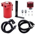 Aluminum Oil Catch Can Kit Oil Separator Reservoir Tank for Ford F150 2.7EB 3.5EB 5.0 Passenger Side 2011-2019 - Сурет 4