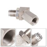 Stainless Steel Oxygen O2 Sensor CEL Eliminator Light  45°&90°& 0°   Adapter Mini Catalytic Convertor M18X1.5 Socket Plug - 圖片 4