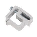 4 PCS Truck Cap Topper Camper Shell Mounting Clamps Heavy Duty Aluminum Silver — изображение 9