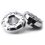2PCS 10-Lug Front Car Wheel Hub Center Caps Fit For Ford F450 F550 05-17 Super Duty — изображение 6