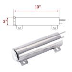 Polished Stainless Steel 20-24-32-50OZ Radiator Coolant Overflow Puke Tank Can - Сурет 3