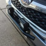 23" Bull Bar Front Bumper License Plate Holder Mount Bracket for LED Light Bar - Сурет 8