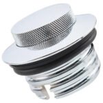 Vented Flush Mount CNC Fuel Tank Gas Cap Pop up for Harley - 圖片 2