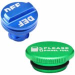 Diesel Fuel Tank Caps DEF Cap Aluminum for 2013-2017 Dodge Ram 2500 3500 Cummins - Billede 8
