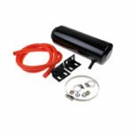 Universal Radiator Coolant Aluminum Catch Tank Overflow Reservoir 800ML Black - 圖片 3