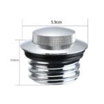 Vented Flush Mount CNC Fuel Tank Gas Cap Pop up for Harley - 圖片 4