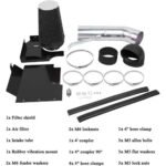 99-06 Chevy GMC V8 4.8L/5.3L/6.0L 4 inches Cold Air Intake Kit+Heat Shield - 圖片 9