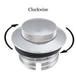 Vented Flush Mount CNC Fuel Tank Gas Cap Pop up for Harley - 圖片 5