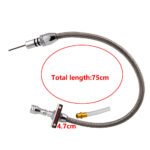 Stainless Flexible Transmission Dipstick For Chevy GM TH400 TH350 Turbo SBC BBC - Ảnh 4