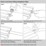2PCS 4AN 6AN 8AN 10AN 12AN 0°/45°/90°/180° Push Lock Hose End Fitting Fuel Line Adaptor — изображение 10