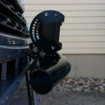 23" Bull Bar Front Bumper License Plate Holder Mount Bracket for LED Light Bar - Сурет 7