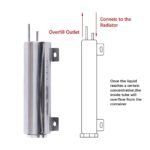 Polished Stainless Steel 20-24-32-50OZ Radiator Coolant Overflow Puke Tank Can - Сурет 5