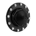 Black Fire-Resistant Gas Tank Filler Cap 150mm with Air Vent - Compatible with Honda CBR, CB Series - Ảnh 6