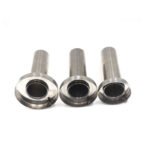 ⁦Universal 3.5" to 4.5" Round Steel Removable Catback Exhaust System Muffler Tip Silencer⁩ - الصورة ⁦9⁩