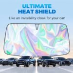 Laser Reflective Car Windshield Sun Shade – Ultimate Interior Protection & Cooling for Sedans. SUVs & MPVs - 圖片 11