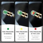 3-Color Tire Pressure Alert Caps - Ảnh 5