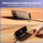 🔥Last Day 60% OFF - ⚡2-in-1 Invisible Holder Charger Cable – 240W Fast Charging Cord with Built-In Phone Stand - 圖片 4