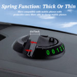 Woyuosn Multifunction Car Mat with Phone Holder Hidden Number Plate - 圖片 7