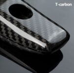 T-carbon Real Carbon Fiber Key Fob Cover Compatible with Mercedes Benz. - Billede 3