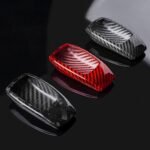 T-carbon Glass Fiber Key Fob Cover fits for Mercedes Benz - Billede 5