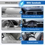 Laser Reflective Car Windshield Sun Shade – Ultimate Interior Protection & Cooling for Sedans. SUVs & MPVs - 圖片 12