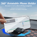 Woyuosn Multifunction Car Mat with Phone Holder Hidden Number Plate - 圖片 4