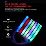 ⁦2PCS LED Car Coasters⁩ - الصورة ⁦2⁩